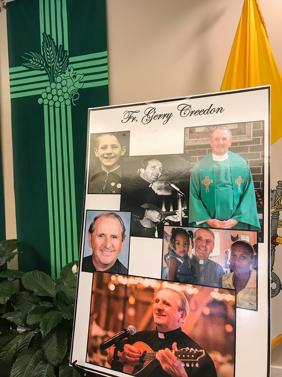 creedon funeral poster