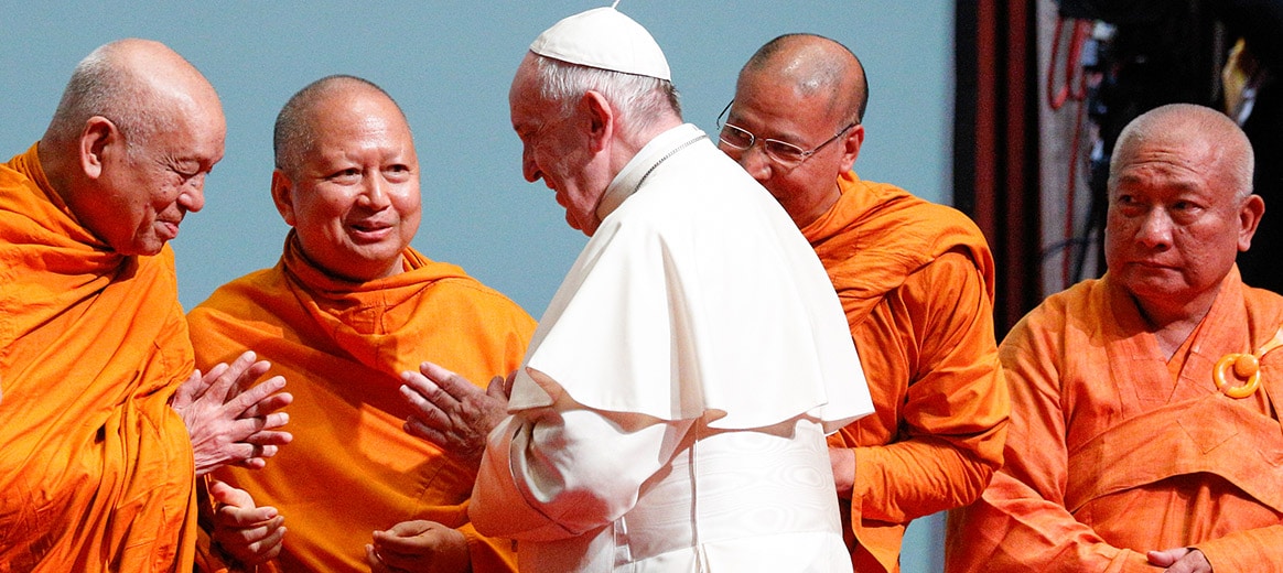 Pope meets with Thai religious leaders, young adults - Arlington Catholic  Herald