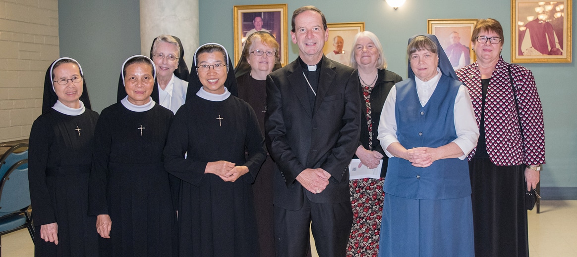 Diocese of Arlington welcomes new sisters at Cathedral of St. Thomas ...