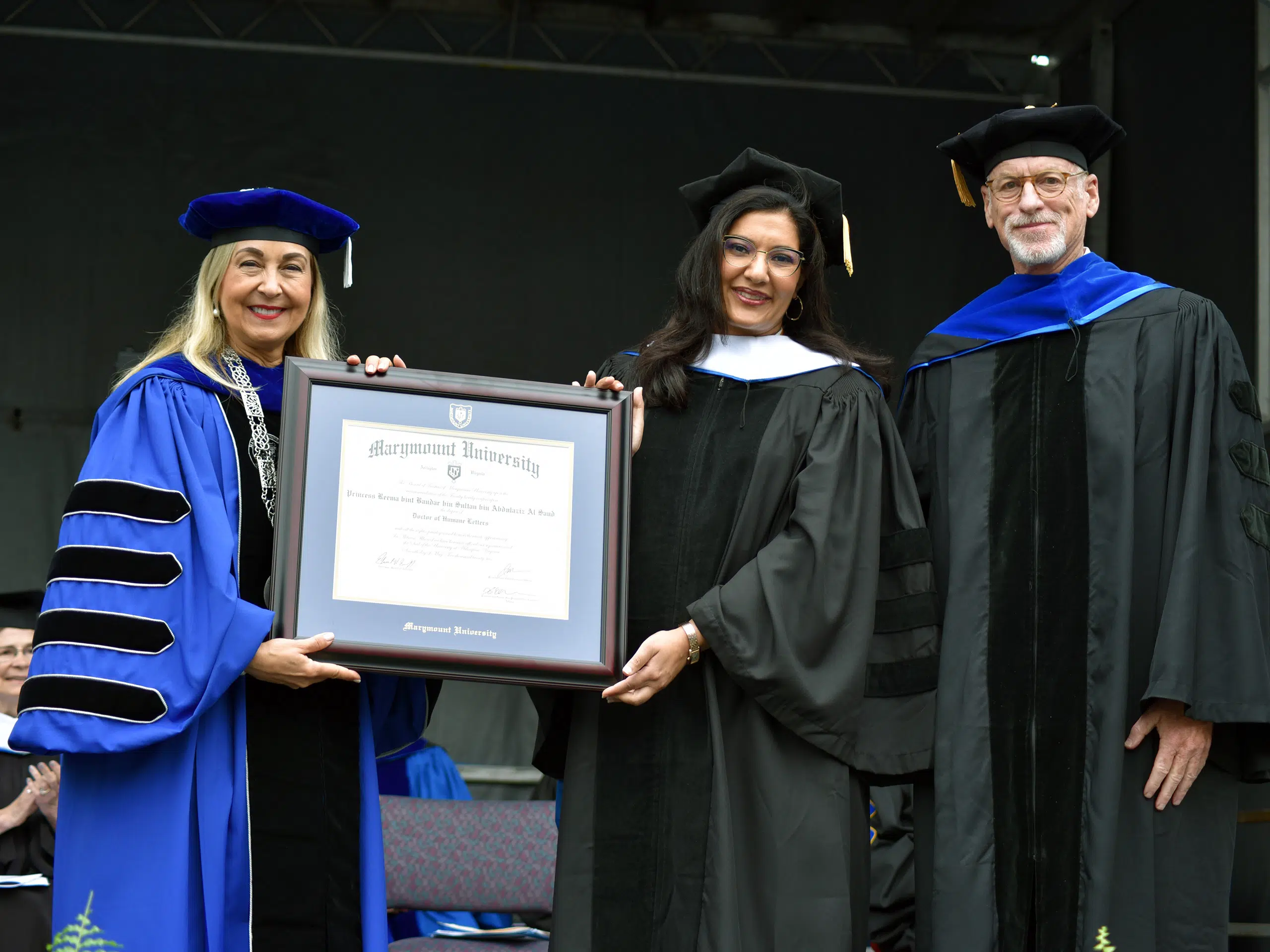 Outdoor graduation Arlington Catholic Herald