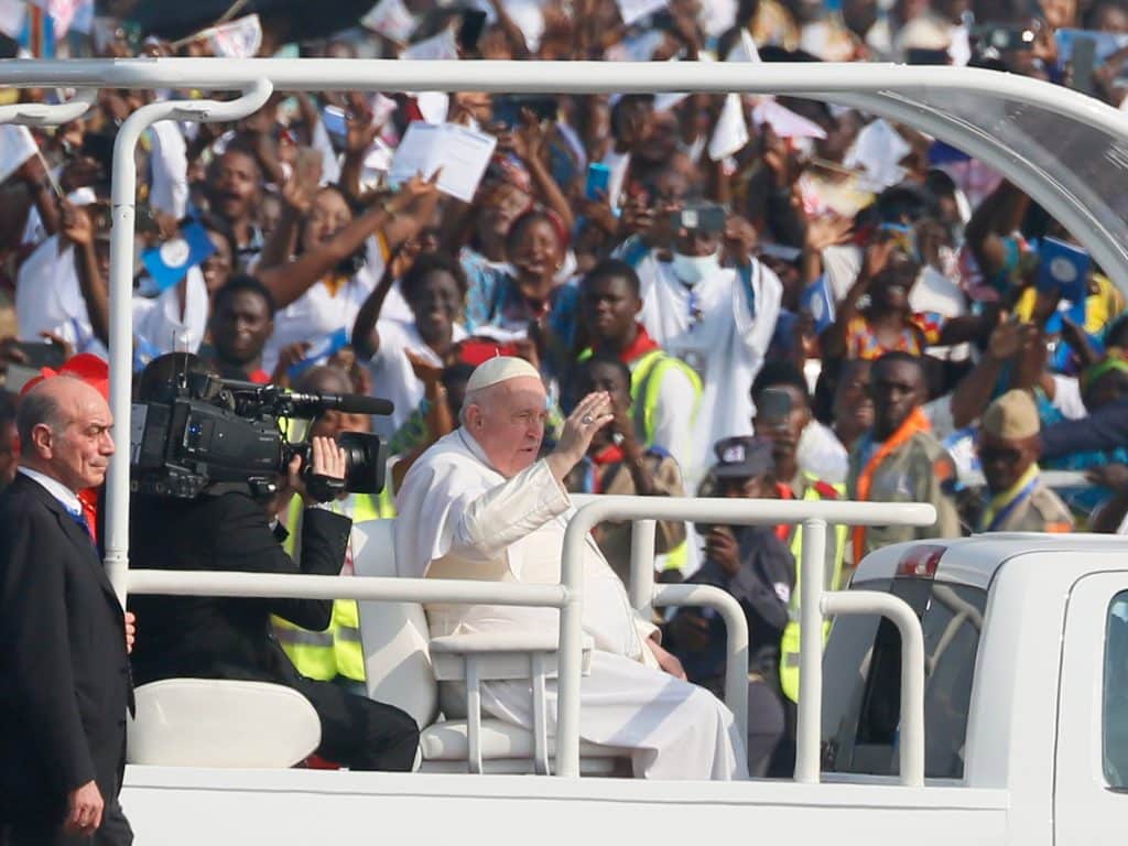 Pope, in Congo, calls for an 'amnesty of the heart' to build peace - Arlington Catholic Herald