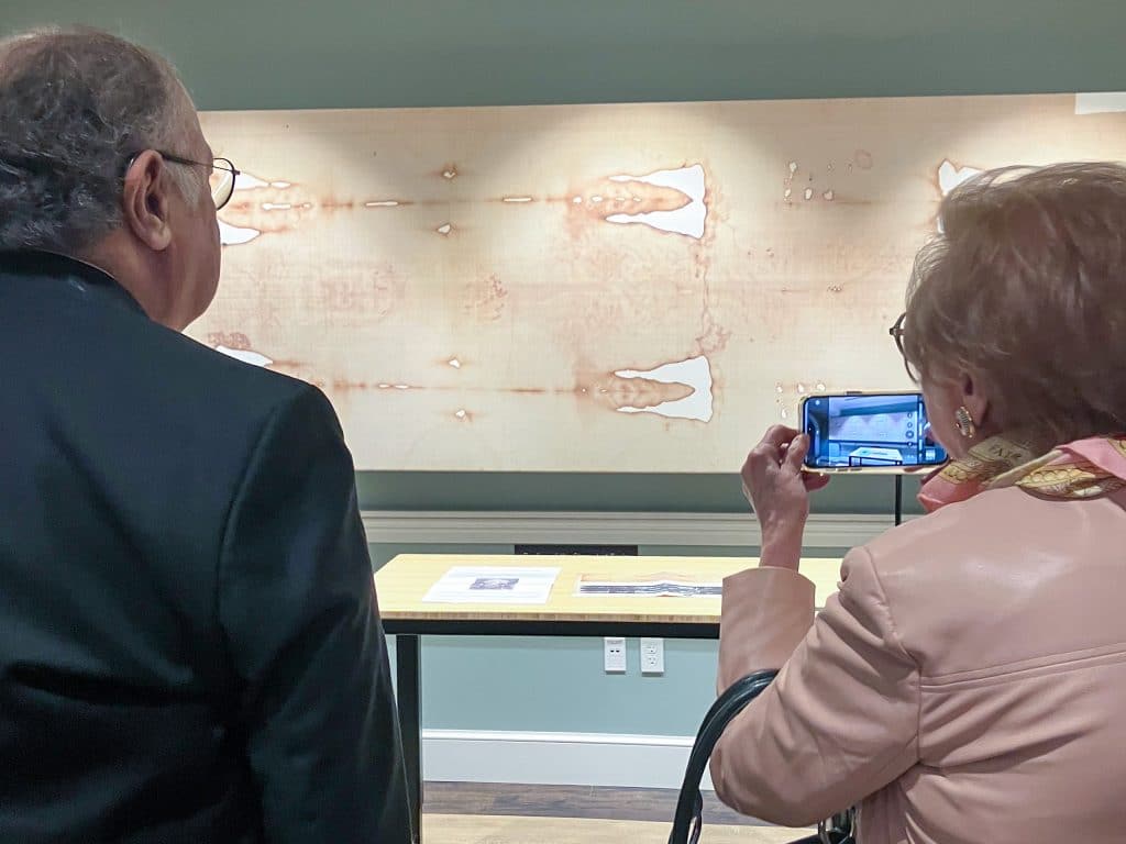 Shroud of Turin exhibit at Catholic center in Washington Arlington