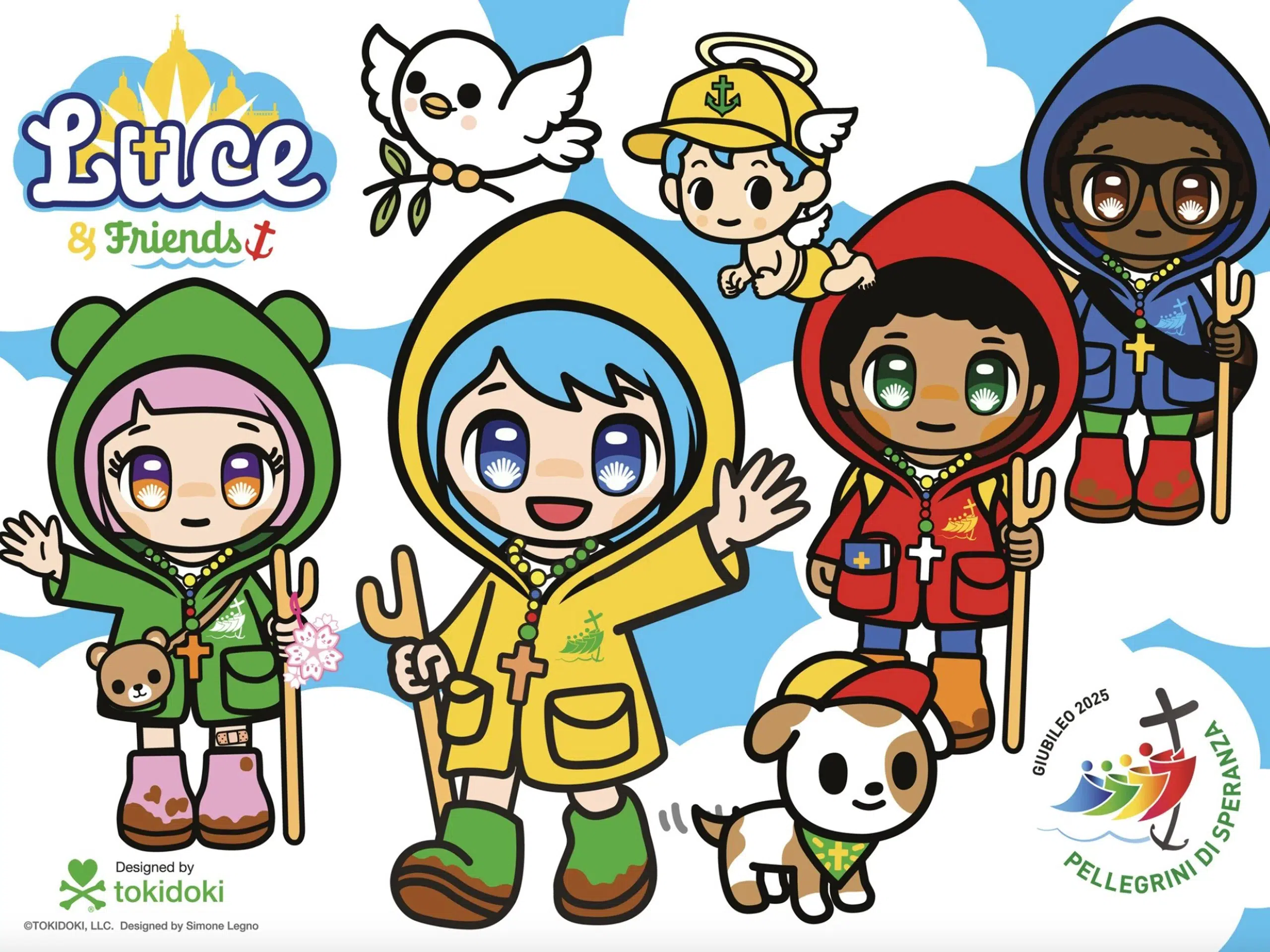 Vatican&rsquo;s anime-style mascot Luce goes viral on internet with 