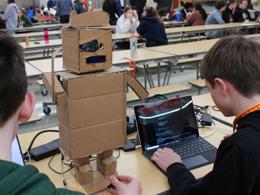 Ireton hosts eighth annual computer programming hackathon - Arlington ...