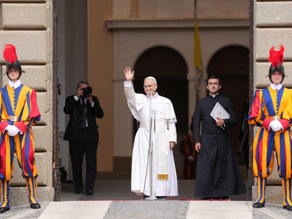 Caring for others, serving life is the ‘supreme law,’ pope says