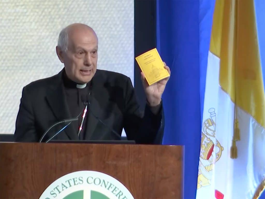 Papal nuncio urges US bishops to deepen communion