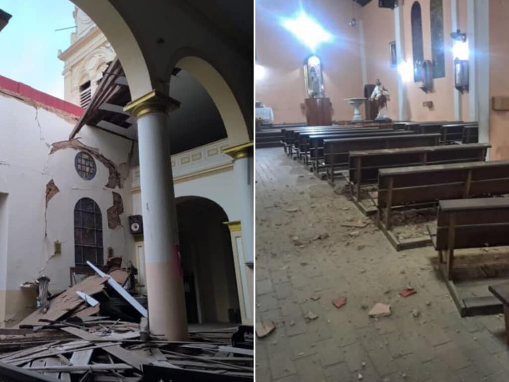 Venezuela earthquakes damaged 25 churches, archdiocese reports