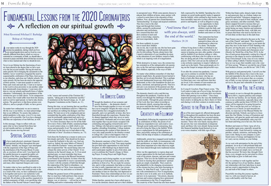 final pastoral message coronavirus final pastoral message coronavirus