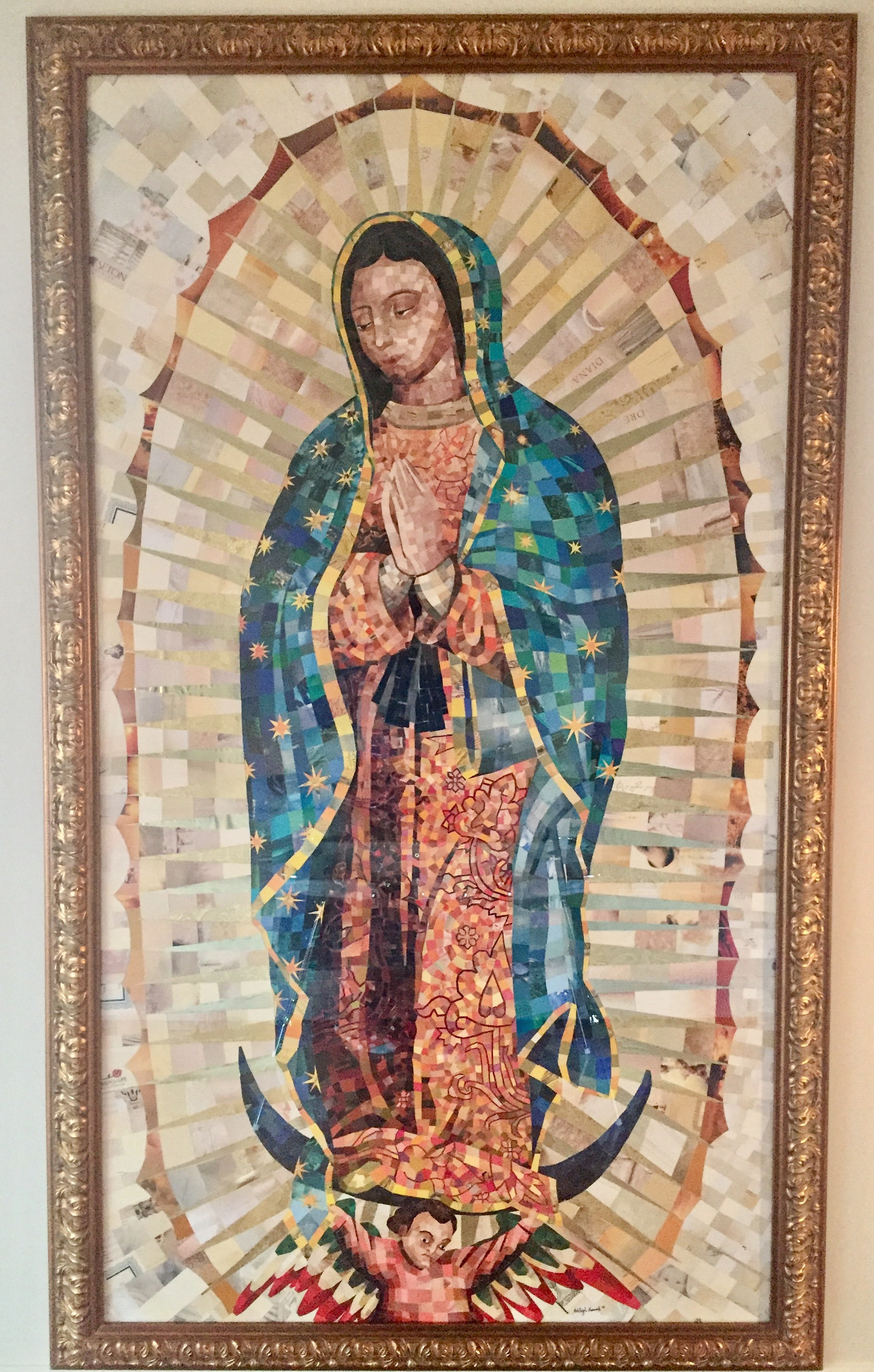 lr mary mosaic lr mary mosaic