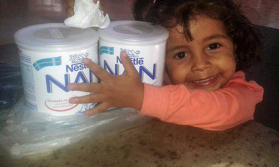 Venezuela 2016 little girl Venezuela 2016 little girl